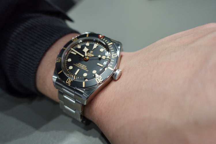 |ブラックベイ 58|39mm|スチール製ケース||マニュファクチュール キャリバー|5年間保証||200m防水|約70時間パワーリザーブ|