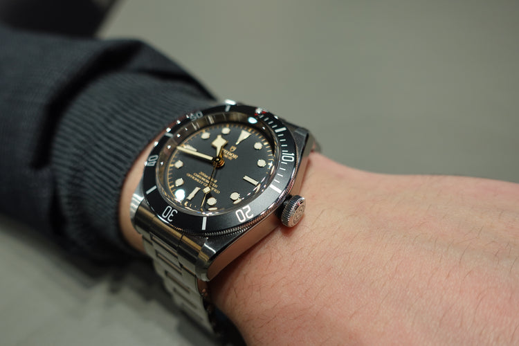 |ブラックベイ 58|39mm|スチール製ケース||マニュファクチュール キャリバー|5年間保証||200m防水|約70時間パワーリザーブ|