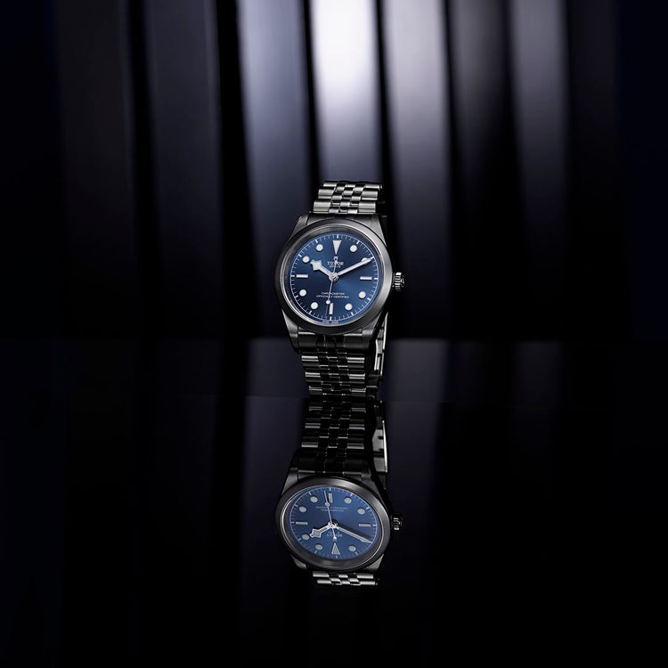 |BLACK BAY 31/36/39/41|31/36/39/41mm||ステンレススチール製ケース||マニュファクチュール キャリバー|5年間保証||100m防水|約70時間(36/39/41mm)/約50時間パワーリザーブ(31mm)|